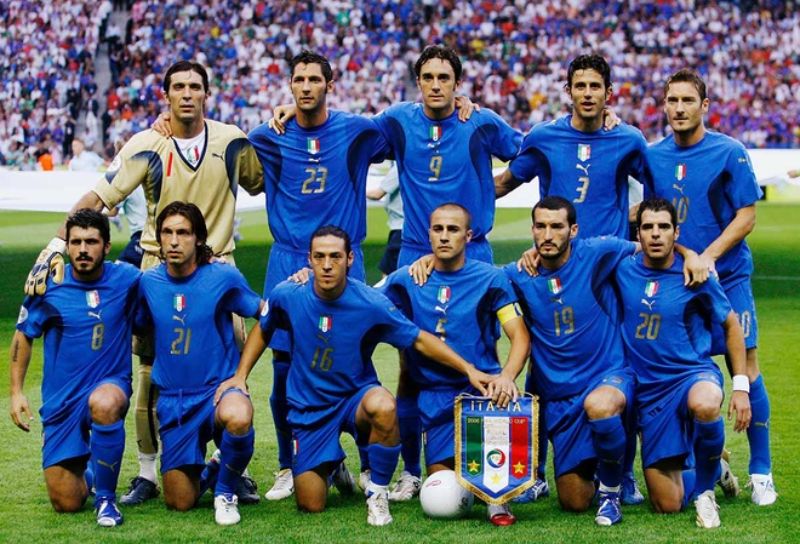 ĐT bóng đá quốc gia Ý vô địch World Cup bao nhiêu lần?